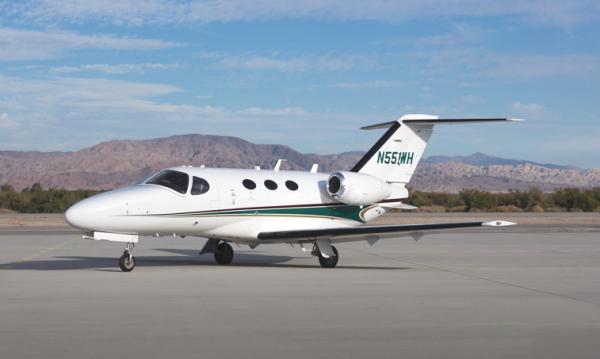 The Cessna Citation Mustang can be described as an entry-level business jet belonging to the extremely successful Citation series. Aimed toward owners of lightly pressurized prop-jets, the Mustang delivers excellent value in the compact light jet category. The Mustang adheres to Citation’s promise of performance, efficiency, and style. It can cruise at speeds as fast as 340 knots true airspeed. At sea level, the Mustang can take off in just 3,110 feet. Following take off, the jet can climb swiftly to 41,000